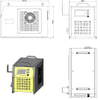 Chargeur externe de haute protection de 20KW IP 67 pour le chariot élévateur 